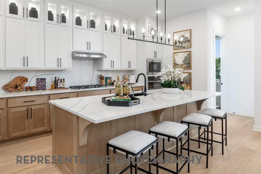 Furnished interior view inside a new home in Wellington, Haslet (Image 5).