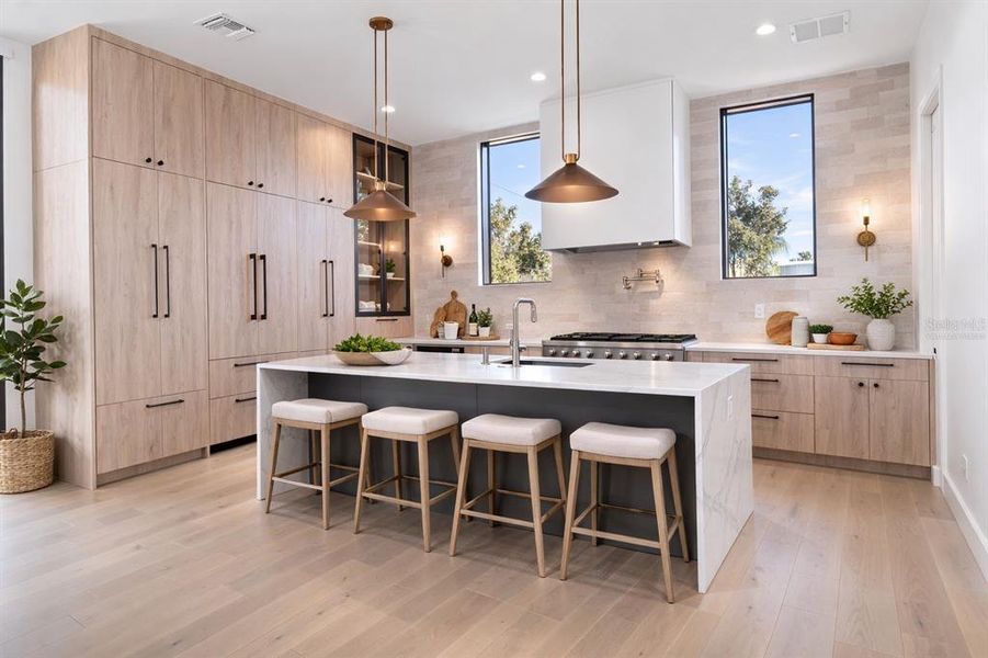 Furnished interior view inside a new home in , Tampa (Image 4).
