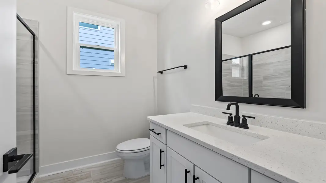 Furnished interior view inside a new home in Sunset Summits, Spartanburg (Image 10). Furnished interior view inside a new home in Sunset Summits, Spartanburg (Image 10).