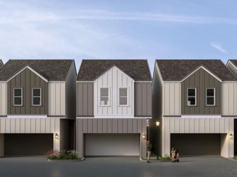 Front exterior of a new home in , Houston, TX, highlighting curb appeal (Image 8).