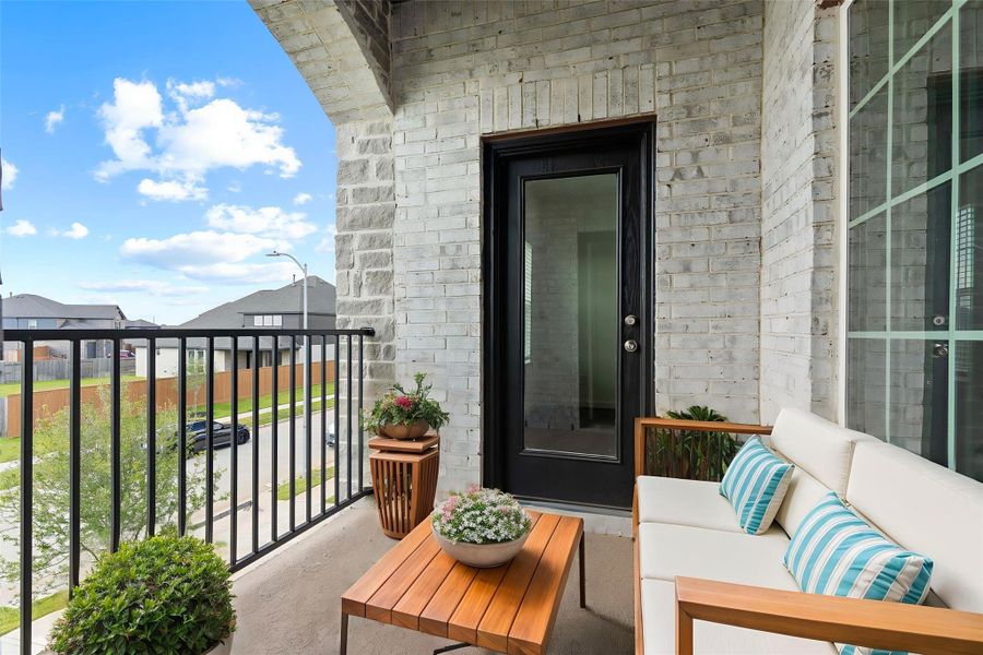 Photo is Virtually Staged — Relaxing covered balcony patio, perfect for morning coffee or evening conversations outdoors. Outstanding area to work on your laptop! Photo is Virtually Staged — Relaxing covered balcony patio, perfect for morning coffee or evening conversations outdoors. Outstanding area to work on your laptop!