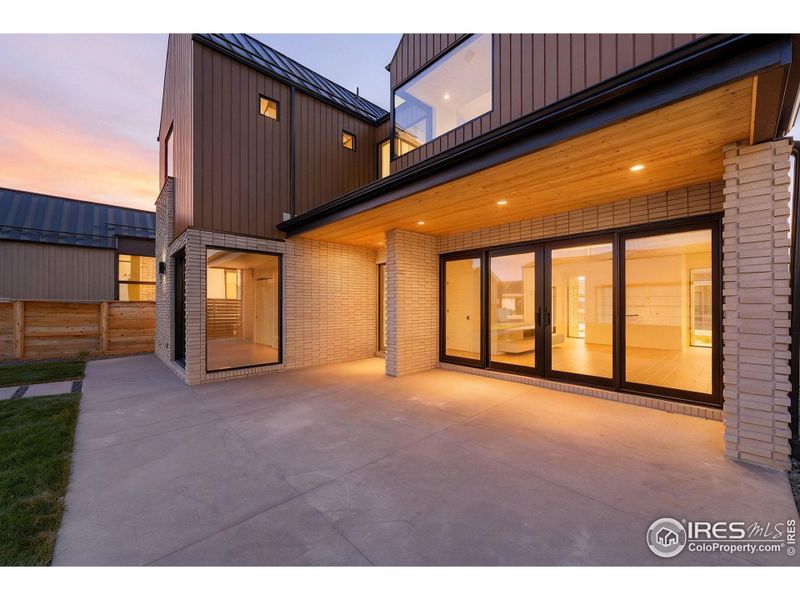 Oversized Covered Patio
