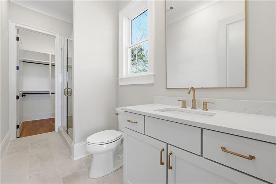 Furnished interior view inside a new home in , Marietta (Image 15).