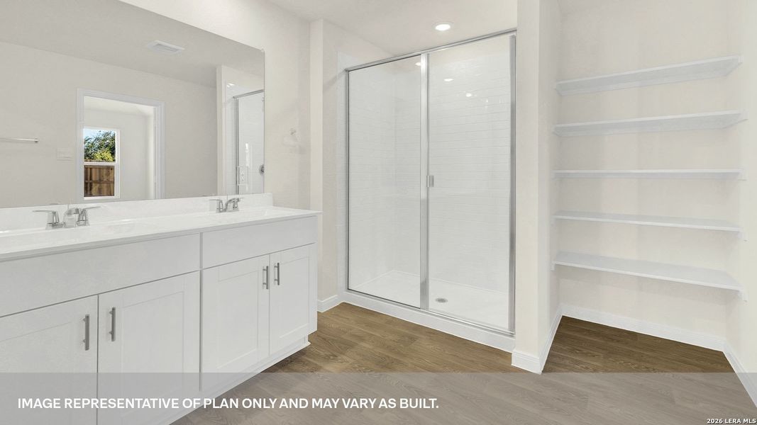 Furnished interior view inside a new home in Paramount, Kyle (Image 8).