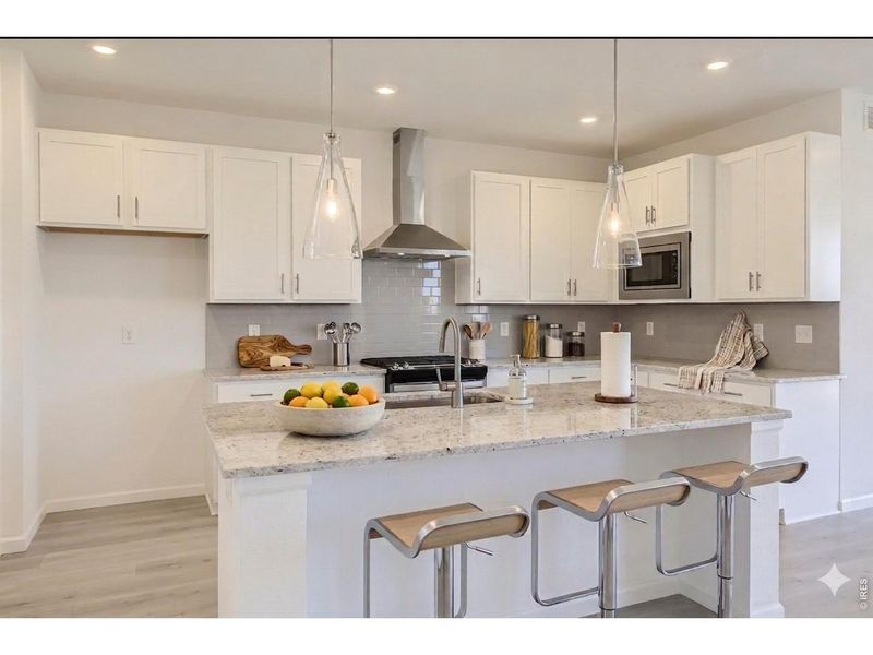 Furnished interior view inside a new home in Country Club Reserve, Fort Collins (Image 3).