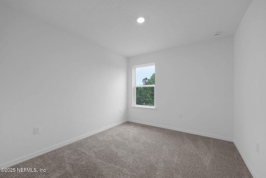 Spacious, unfurnished interior of a new home in Hyland Trail, Green Cove Springs (Image 29). Spacious, unfurnished interior of a new home in Hyland Trail, Green Cove Springs (Image 29).