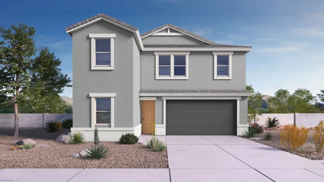Representative exterior photo of a completed home built from the Ibis by D.R. Horton in Citrus Pointe, Phoenix, AZ (Image 24).