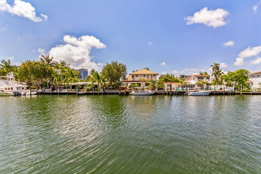 Wide, Deep Water Canal