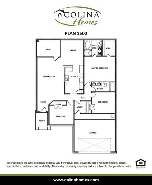 2D floor plan layout of this home in Lago Mar, Hockley, TX (Image 6).