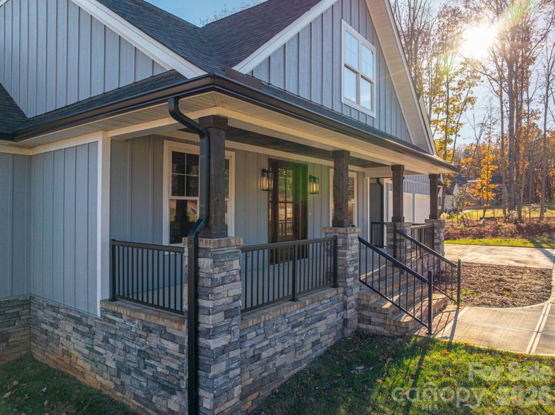 Exterior details and patio area of a home in , Lincolnton (Image 22).