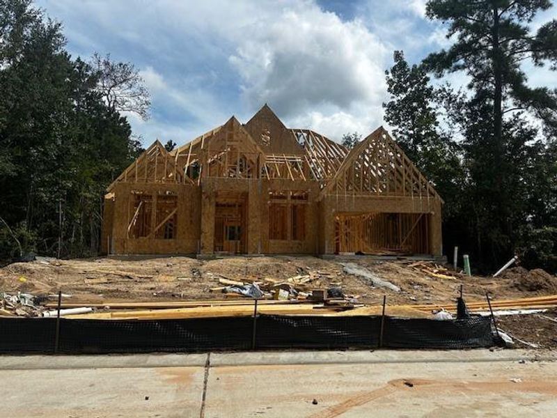 In-progress construction of a new home in Colton, Todd Mission, TX (Image 3). In-progress construction of a new home in Colton, Todd Mission, TX (Image 3).