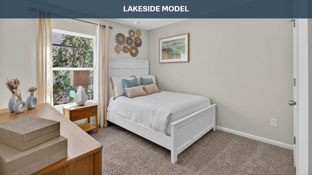 Representative furnished interior of a home built from the Lakeside by D.R. Horton in Canopy Oaks, Kingsland (Image 19).