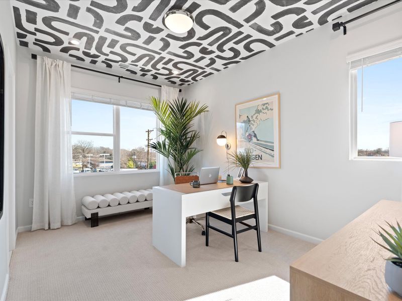 Furnished interior view inside a new home in Southmont, Charlotte (Image 16).