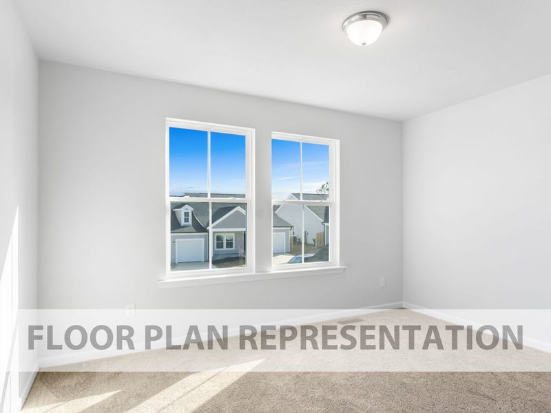 Image 15 representing the Macon 3-Bedroom by Ivey Homes in Windsor Townhomes, North Augusta, SC. Image 15 representing the Macon 3-Bedroom by Ivey Homes in Windsor Townhomes, North Augusta, SC.