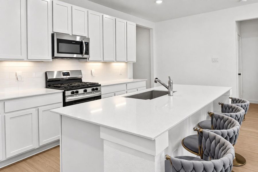 Furnished interior view inside a new home in Grand Oaks Reserve, Cleveland (Image 18).