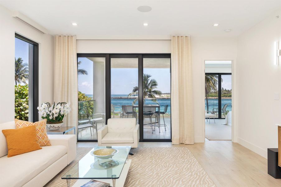 Furnished interior view inside a new home in , Palm Beach Shores (Image 17).