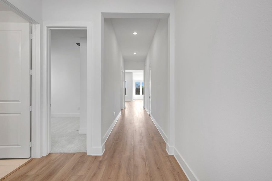 Spacious, unfurnished interior of a new home in The Meadows, Denton (Image 14).