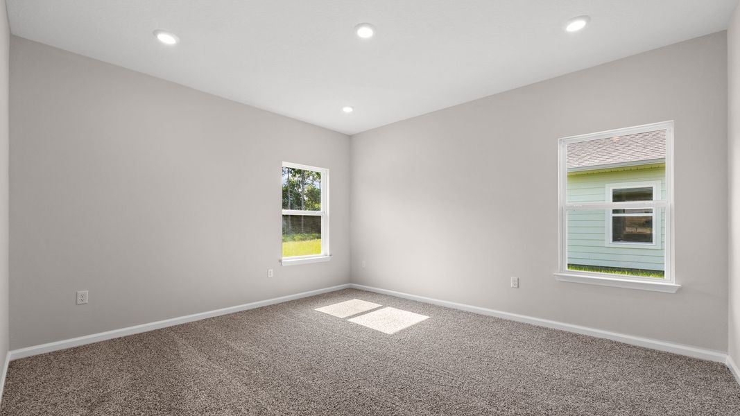 Representative unfurnished interior of a home built from the The Walker by D.R. Horton in Buffer Farms, Port Saint Joe (Image 23).