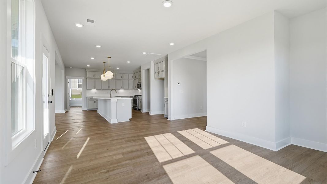 Tasteful breakfast area designed for everyday moments and special occasions alike