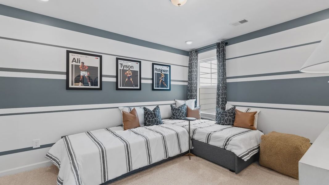 Furnished interior view inside a new home in Bowers Farm Townhomes, McDonough (Image 17).