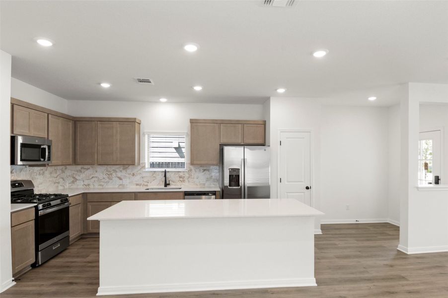 Furnished interior view inside a new home in Blanco Vista, San Marcos (Image 12). Furnished interior view inside a new home in Blanco Vista, San Marcos (Image 12).
