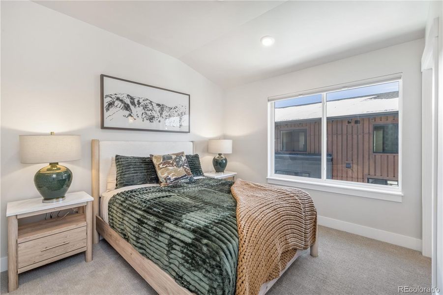 Model Home-not actual unit-guest bedroom