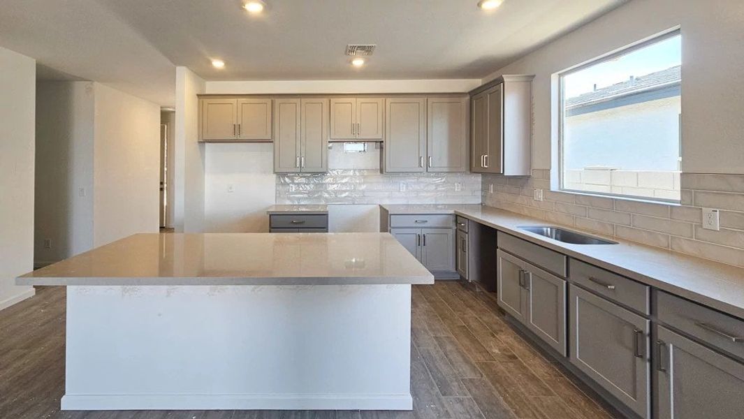 Kitchen featuring the Milan Collction