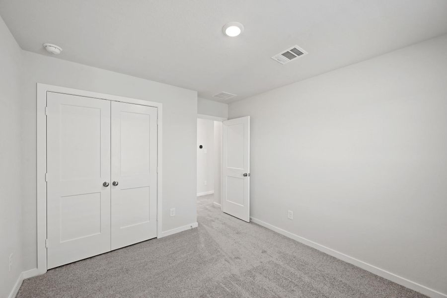 Spacious, unfurnished interior of a new home in Northpark South, Porter (Image 23). Spacious, unfurnished interior of a new home in Northpark South, Porter (Image 23).