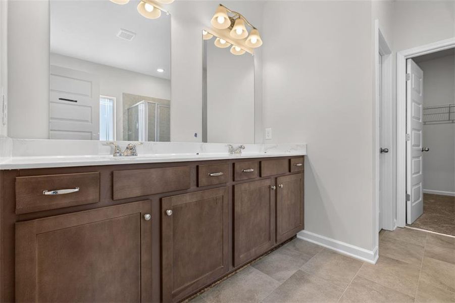 Furnished interior view inside a new home in Summerfield Place, Carrollton (Image 5).