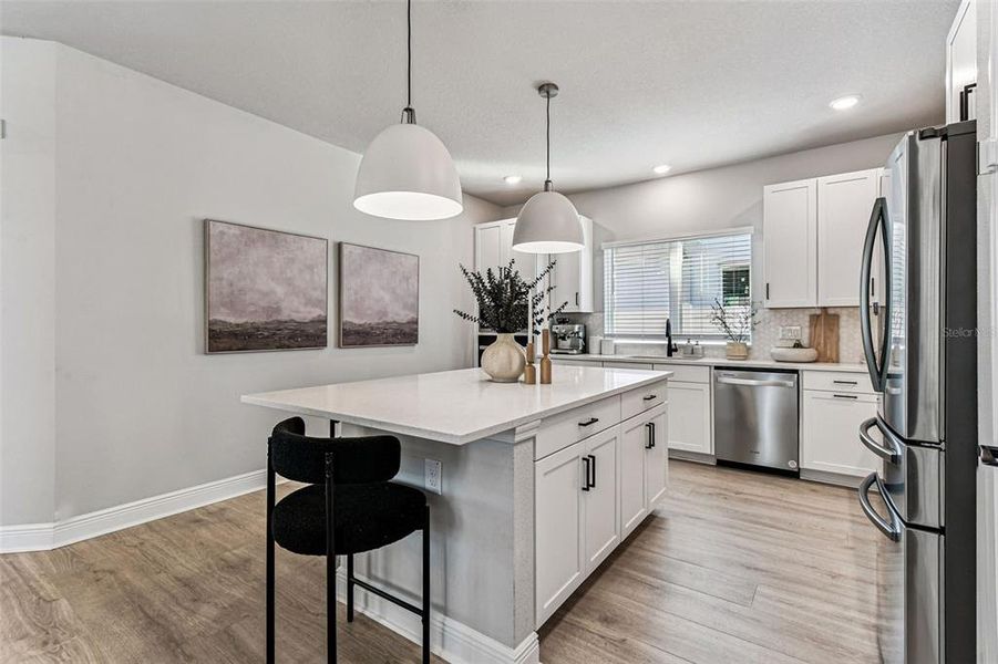 Furnished interior view inside a new home in Persimmon Park - Cottage Series, Wesley Chapel (Image 15). Furnished interior view inside a new home in Persimmon Park - Cottage Series, Wesley Chapel (Image 15).