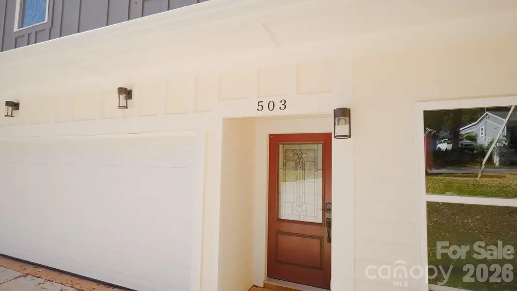 Exterior details and patio area of a home in , Charlotte (Image 19).