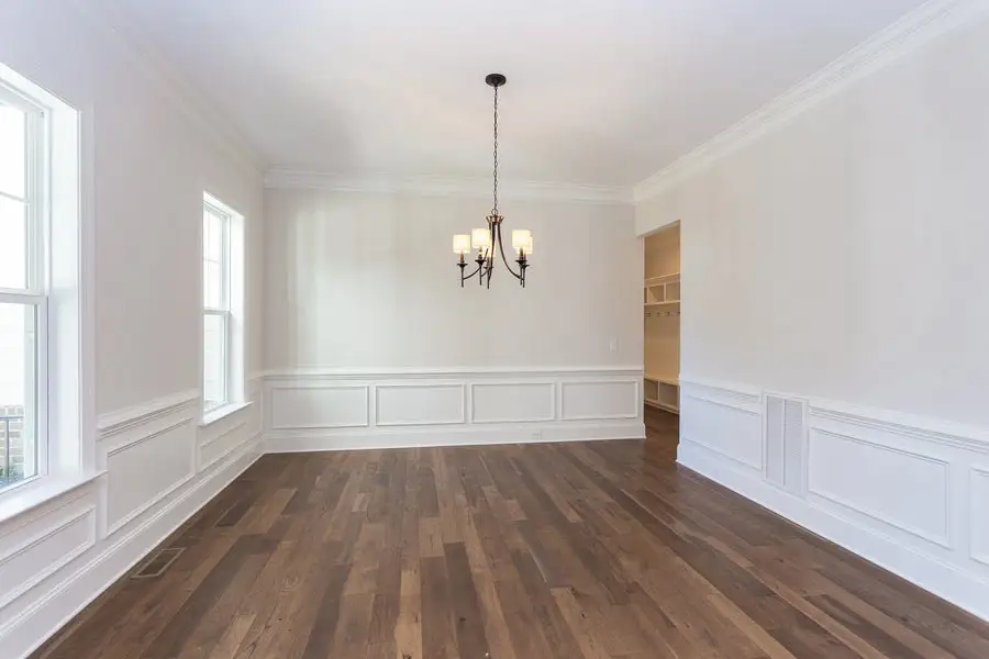 Representative unfurnished interior of a home built from the Charleston by Caruso Homes in Sauls Landing, Zebulon (Image 23).