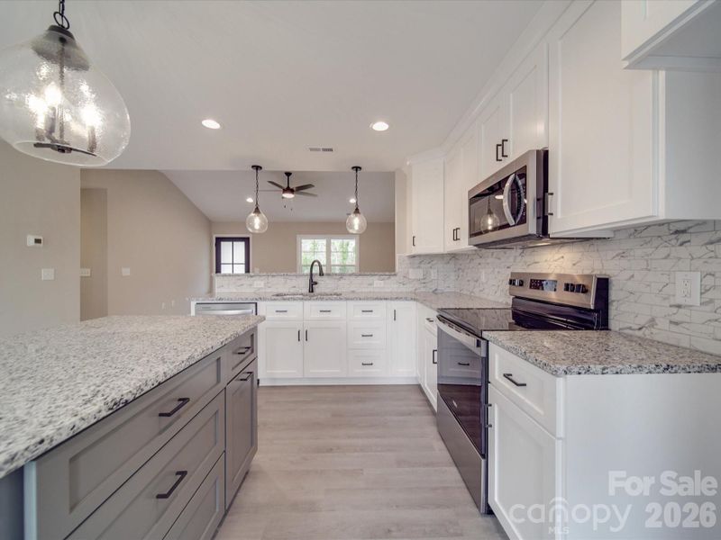Furnished interior view inside a new home in , Mount Pleasant (Image 9).