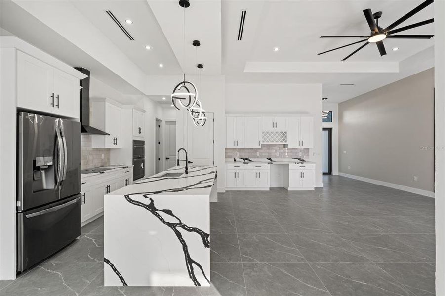 Furnished interior view inside a new home in , Cape Coral (Image 9).