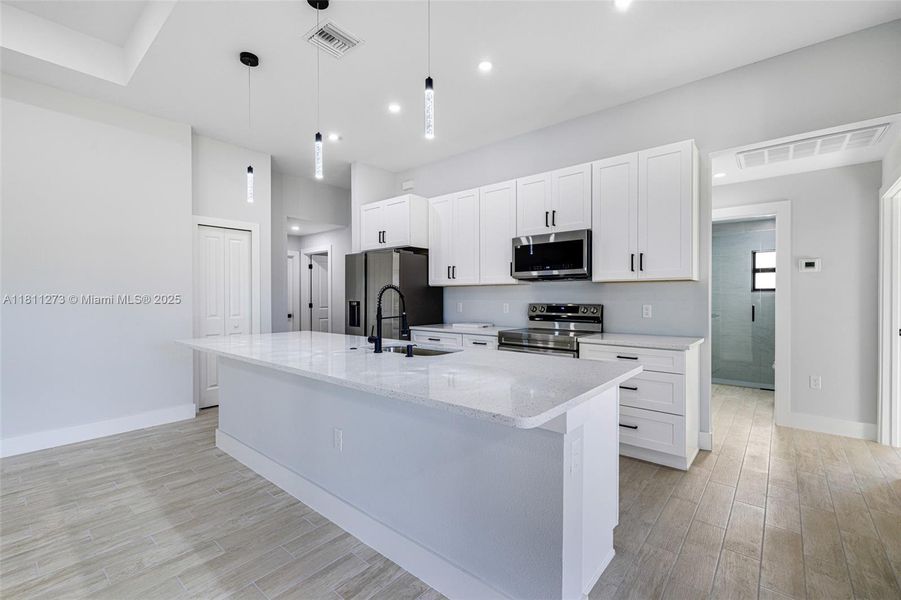Furnished interior view inside a new home in , Lehigh Acres (Image 6).