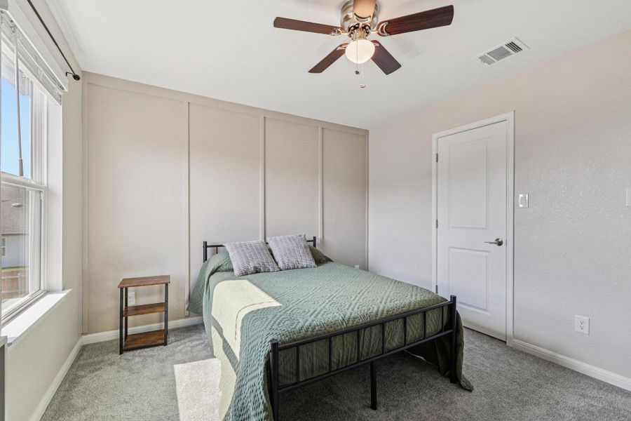 Furnished interior view inside a new home in Emory Crossing 50s, Hutto (Image 10). Furnished interior view inside a new home in Emory Crossing 50s, Hutto (Image 10).