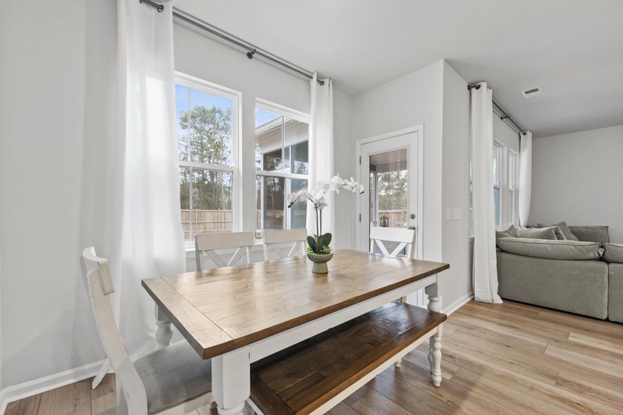 Furnished interior view inside a new home in Lindera Preserve at Cane Bay Plantation: Arbor Collection, Summerville (Image 5).