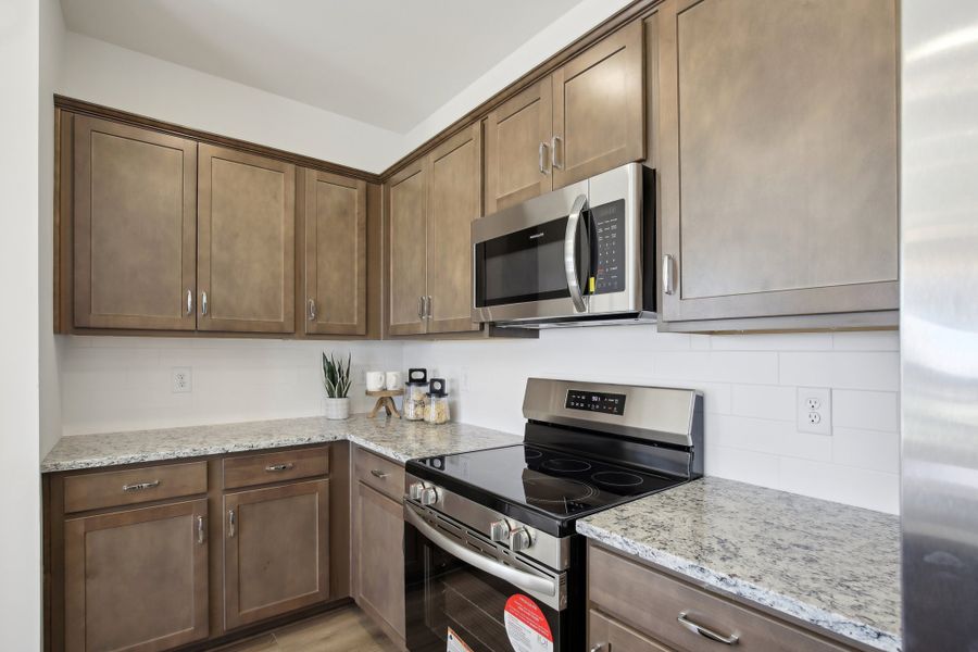 Furnished interior view inside a new home in Wilson Meadows, Clarksville (Image 25).