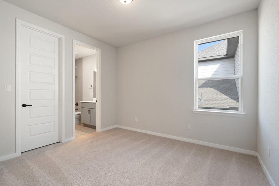 Spacious, unfurnished interior of a new home in Park Collection at Lariat, Liberty Hill (Image 36). Spacious, unfurnished interior of a new home in Park Collection at Lariat, Liberty Hill (Image 36).