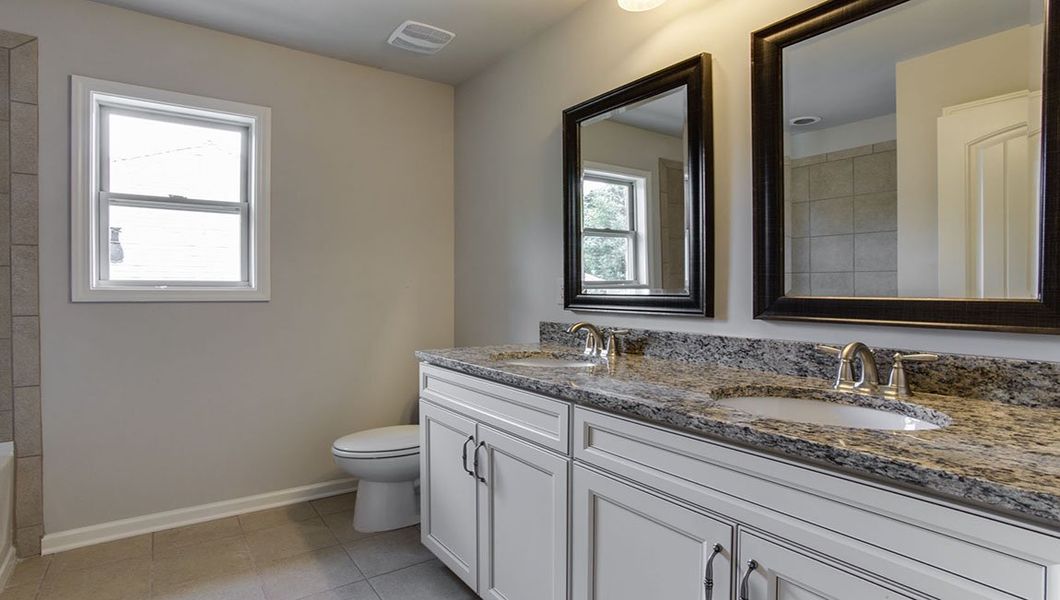 Representative furnished interior of a home built from the Edinburgh by D.R. Horton in Thalley Creek Estates, Cumming (Image 13).