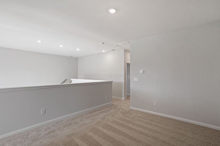 Spacious, unfurnished interior of a new home in Ovation at Sweetbrier, Durham (Image 25).