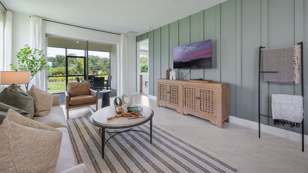 Furnished interior view inside a new home in Lakes of Mount Dora, Mount Dora (Image 27).