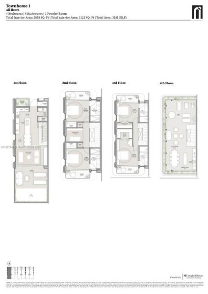 2D floor plan layout of this home in , Miami, FL (Image 5). 2D floor plan layout of this home in , Miami, FL (Image 5).