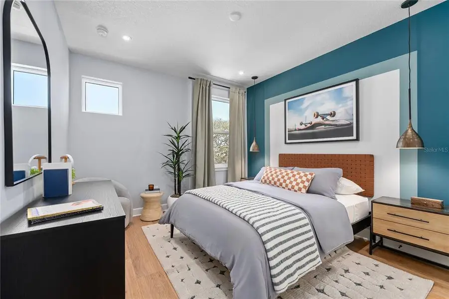 Furnished interior view inside a new home in EvenTide, New Smyrna Beach (Image 8).