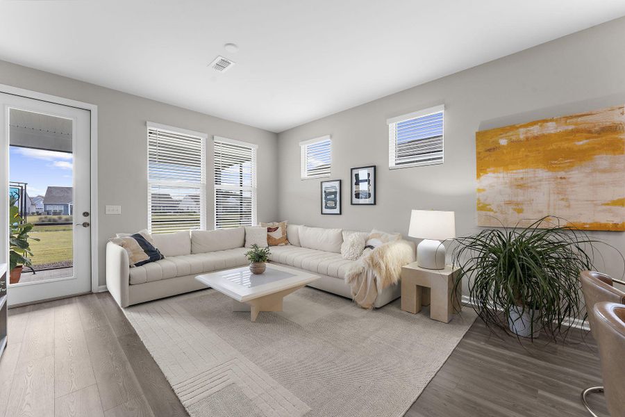 Furnished interior view inside a new home in , Summerville (Image 14).