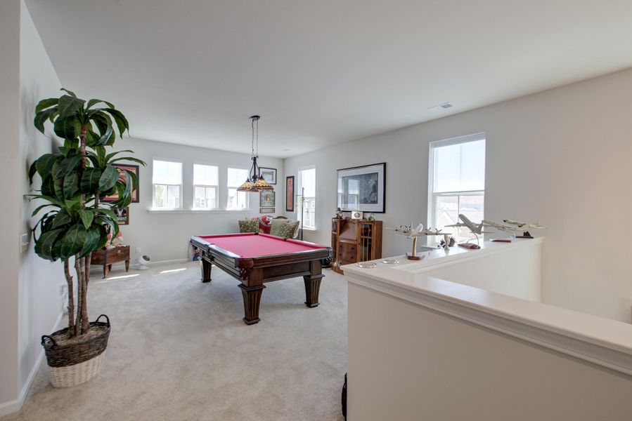Furnished interior view inside a new home in Heron's Walk at Summers Corner, Summerville (Image 13).