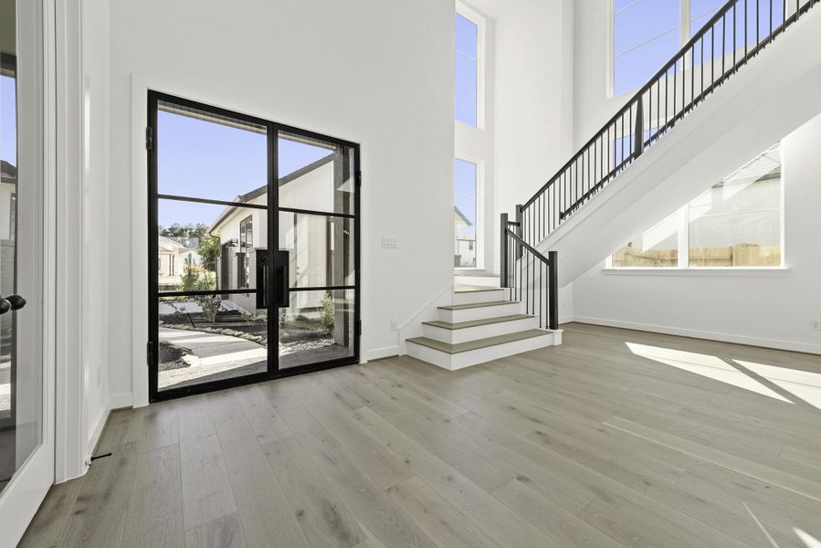 Representative unfurnished interior of a home built from the The St. Helena by Westin Homes in Kresston, Montgomery (Image 12).