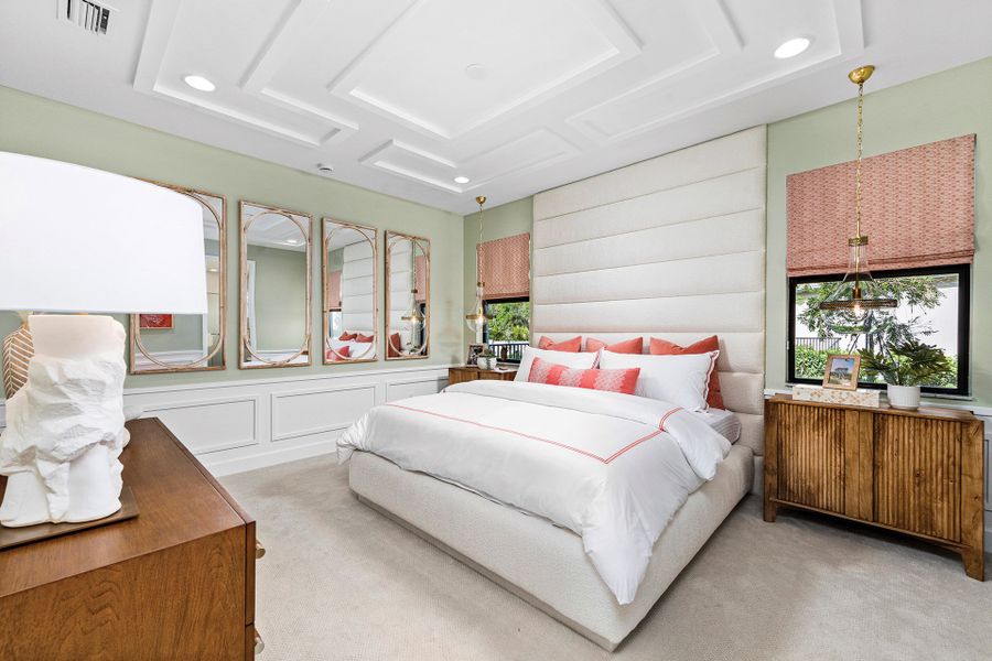 Representative furnished interior of a home built from the Bonaire by GL Homes in Valencia Harbor (55+), Fort Myers (Image 9).