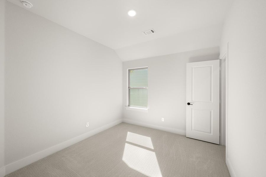 Spacious, unfurnished interior of a new home in Terrace Collection at Harvest, Argyle (Image 20).