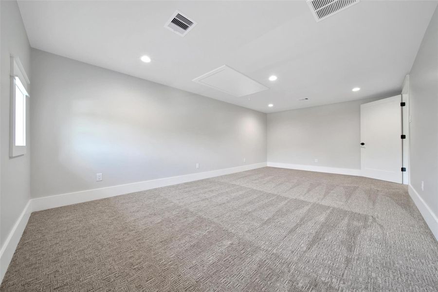 Spacious, unfurnished interior of a new home in , Cypress (Image 38).